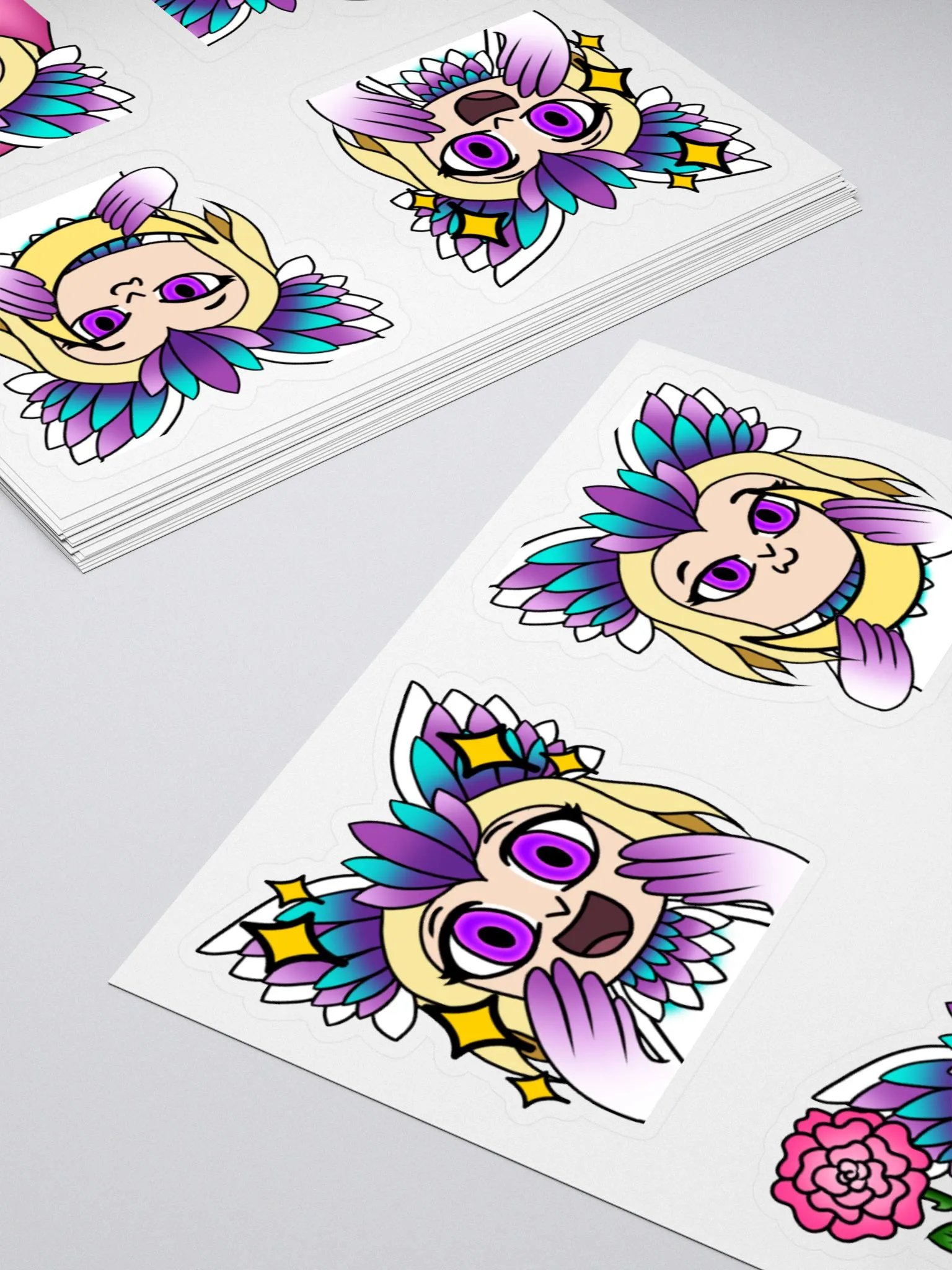 4/4 Emote Stickers product image (4)