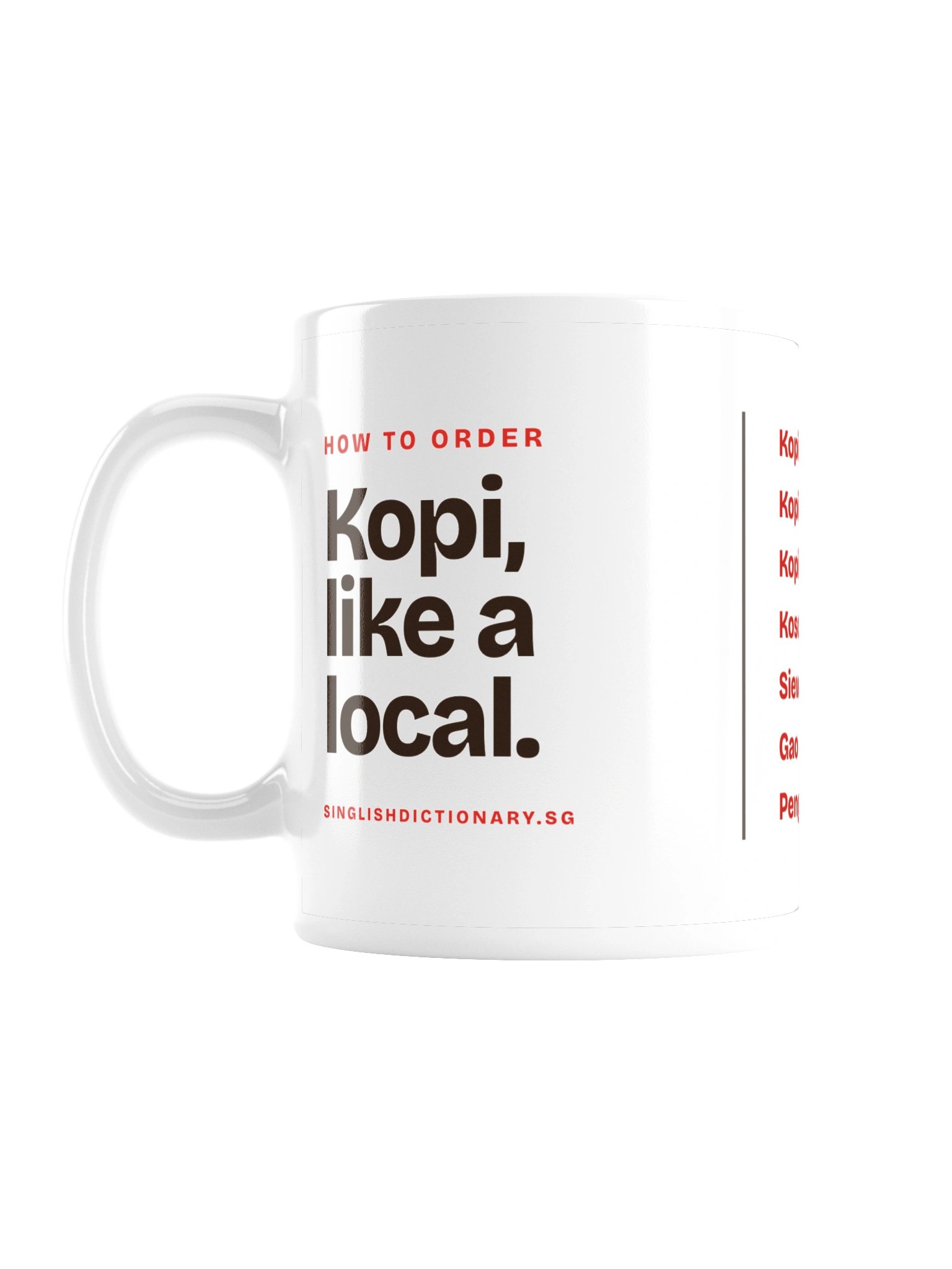 Kopi order Mug product image (1)