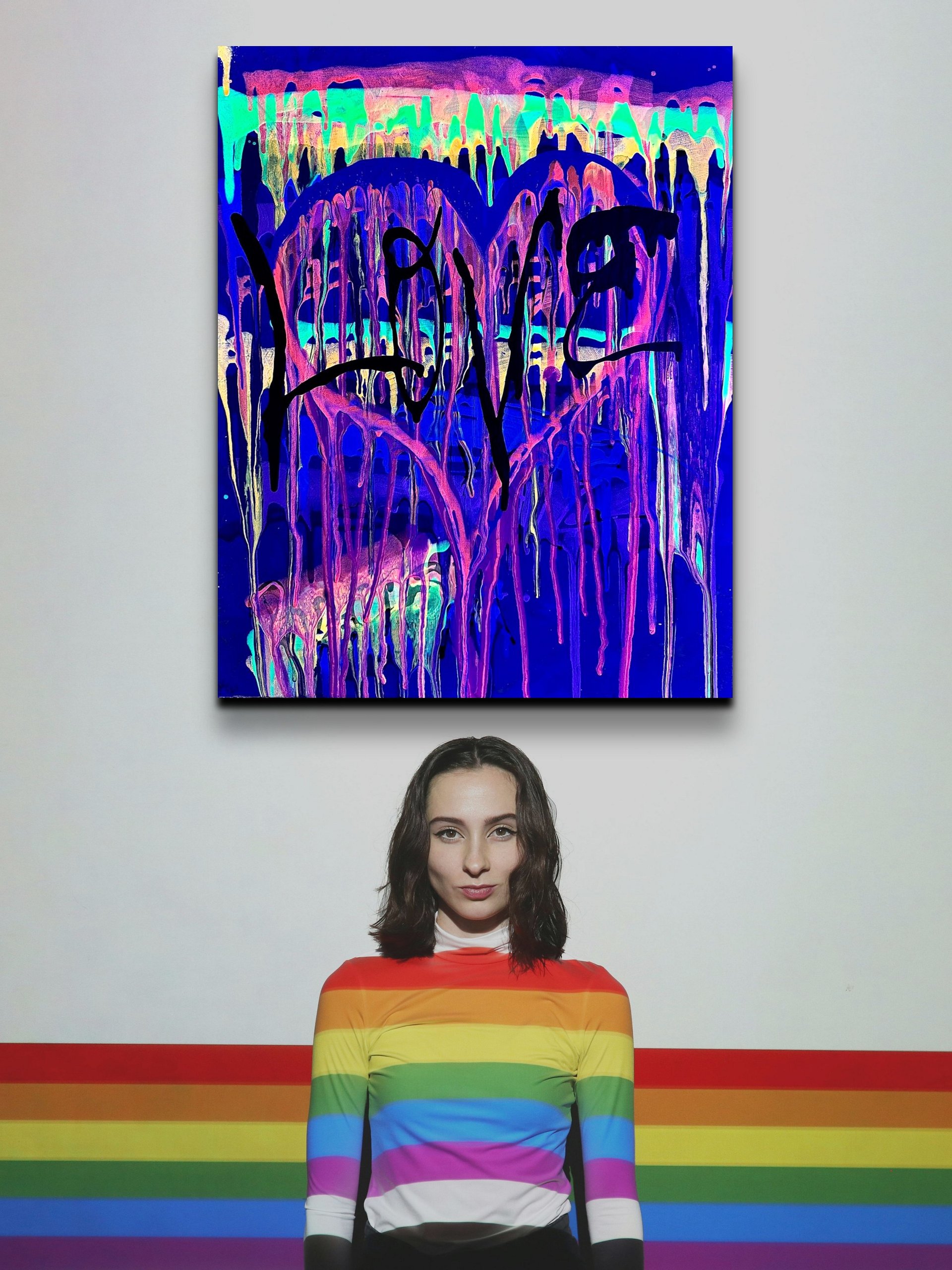 Graffiti Heart Gallery Canvas UV Print product image (3)