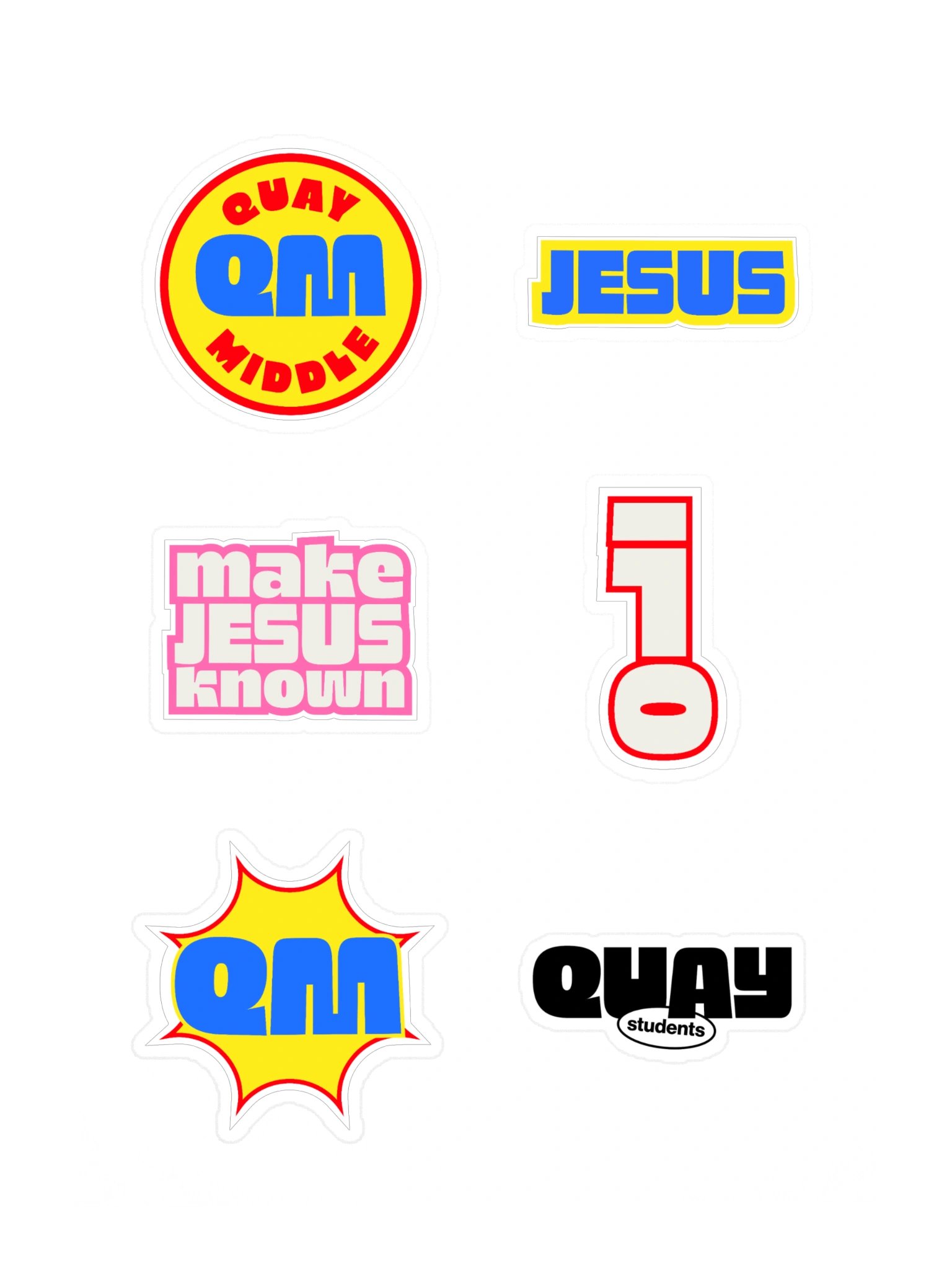 quay students MS sticker pack product image (3)