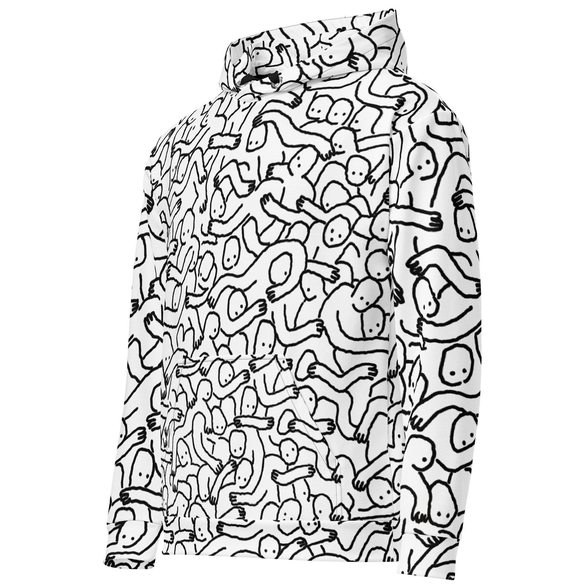 Overstimulated Shadowplay Unisex Cotton Hoodie product image (5)
