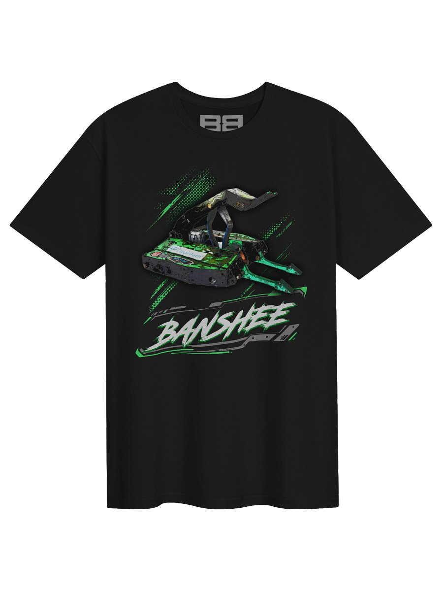 Banshee - BattleBots Choose Your Champion! - Pro League 2026 Two-Sided Tee product image (1)