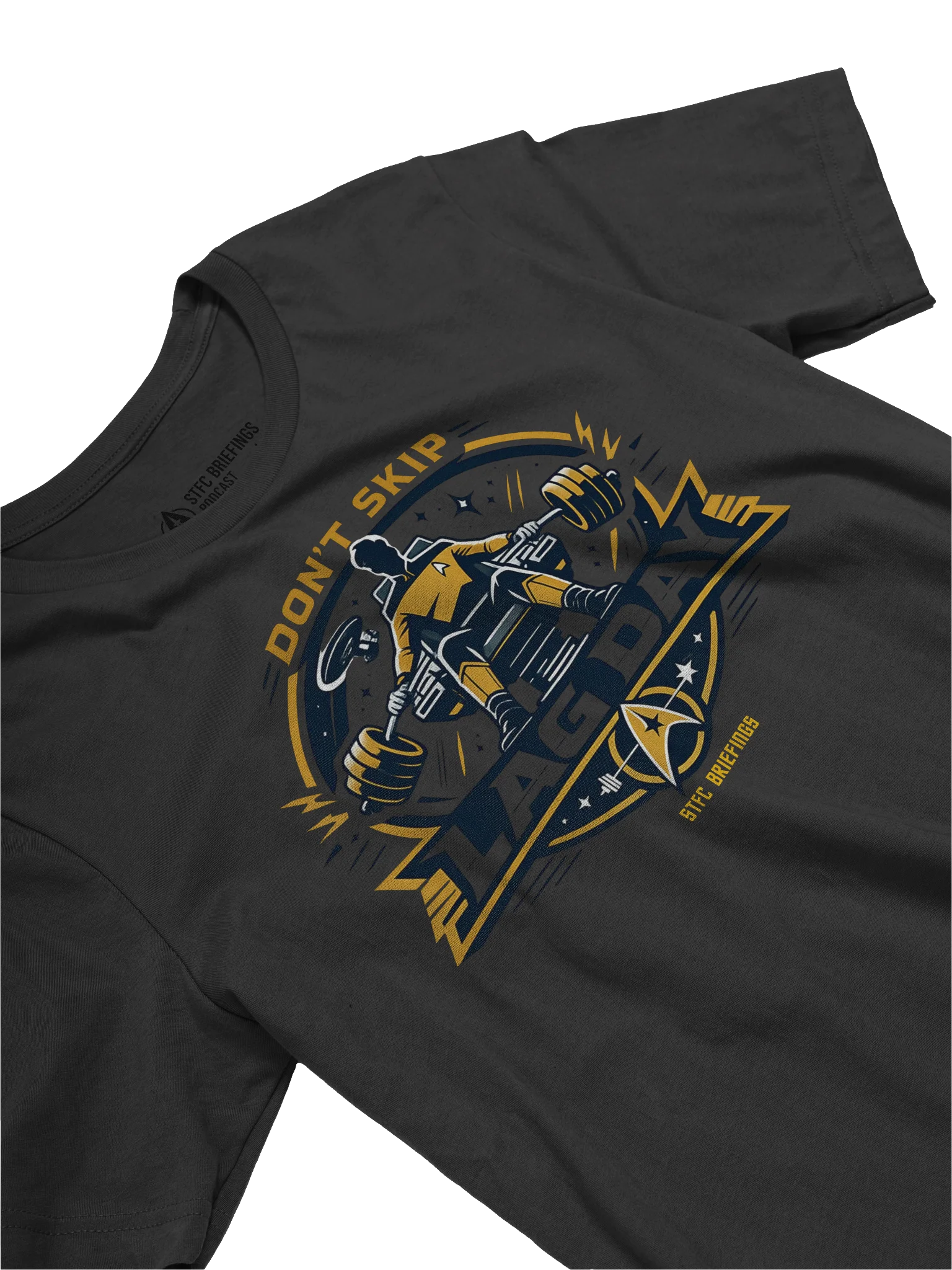 STFC Briefings Comedy Collection T-Shirt Don't Skip Lag Day product image (17)