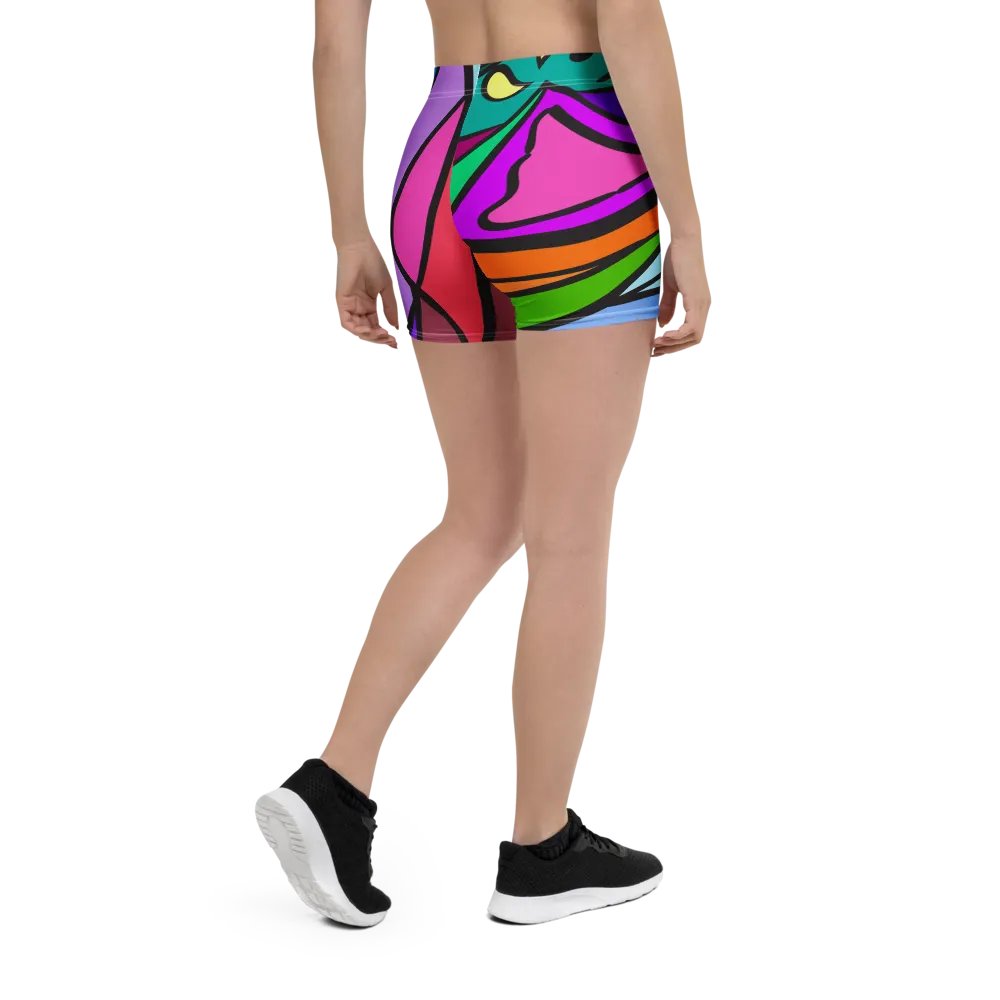 Customizable Movement Shorts - Wave at Sunset product image (2)