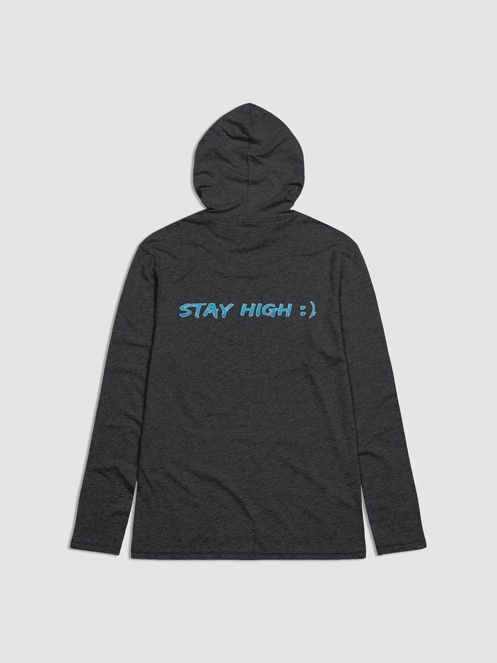 Stay High Stay High District Lightweight Hoodie (Blue Text) product image (3)