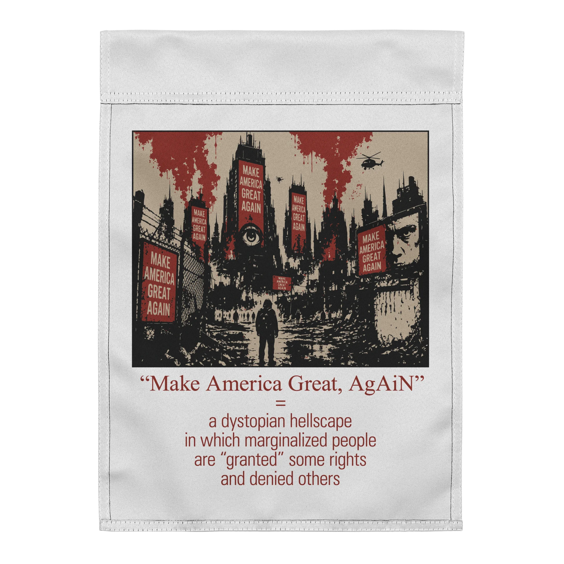 Dystopian Hellscape - Yard Flag product image (2)