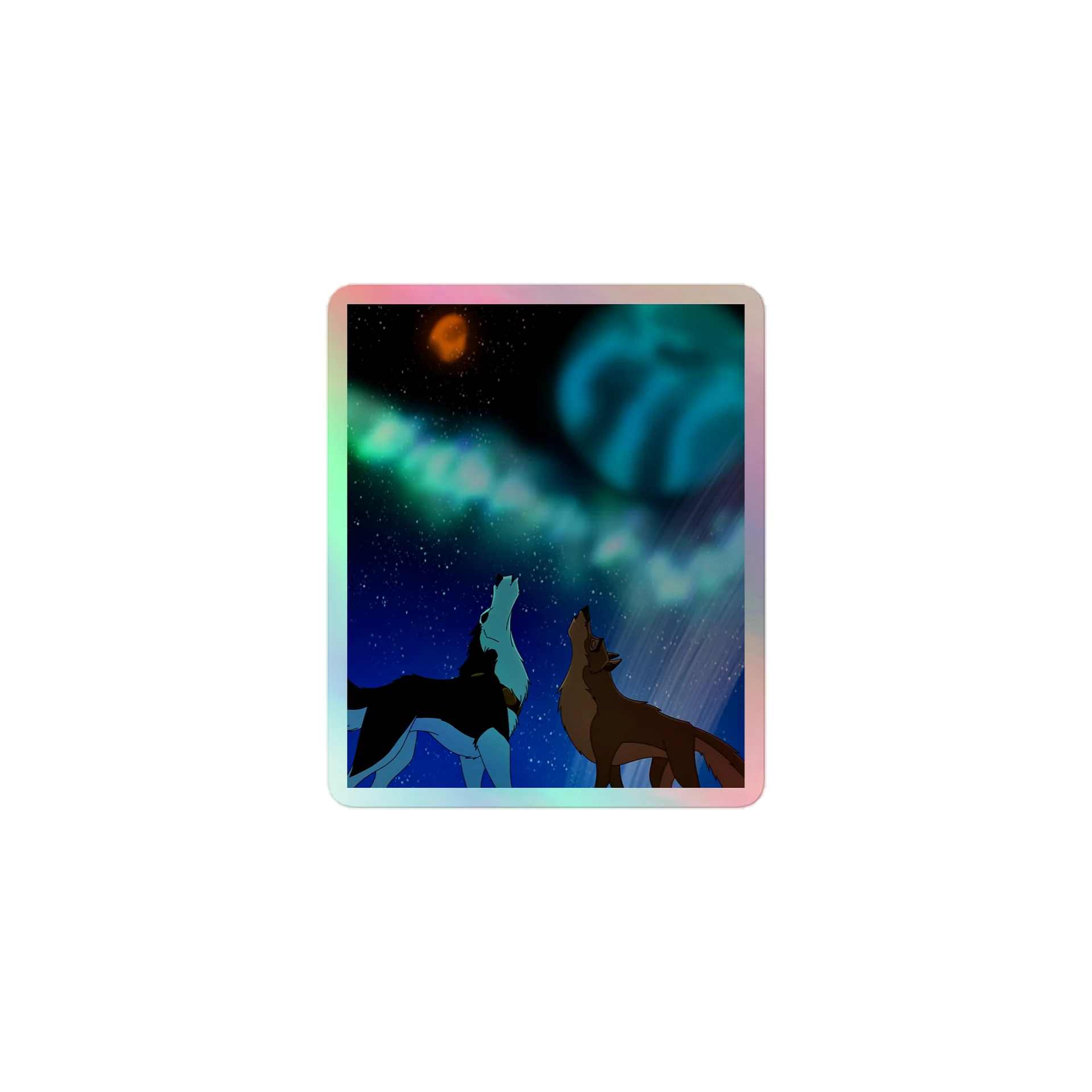 Howling at the twin moons (holographic) product image (1)