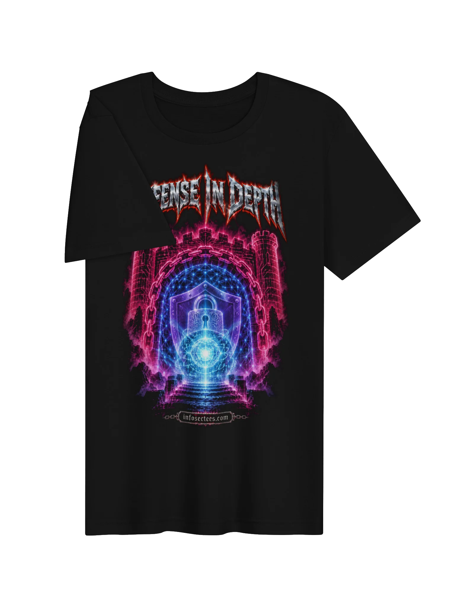 Defense in Depth Metal Tee product image (5)