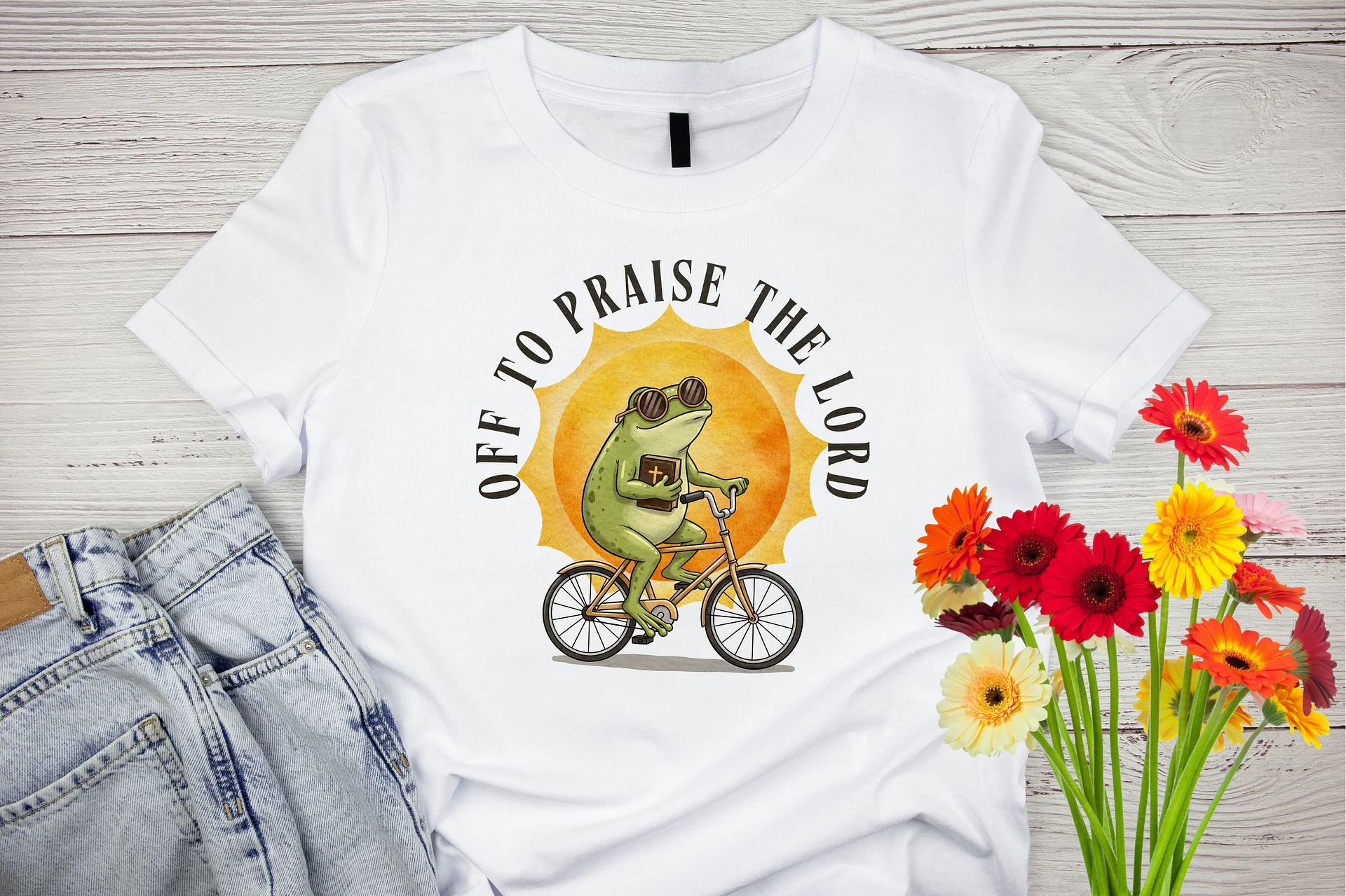 Frog on a Faithful Journey T-Shirt product image (86)