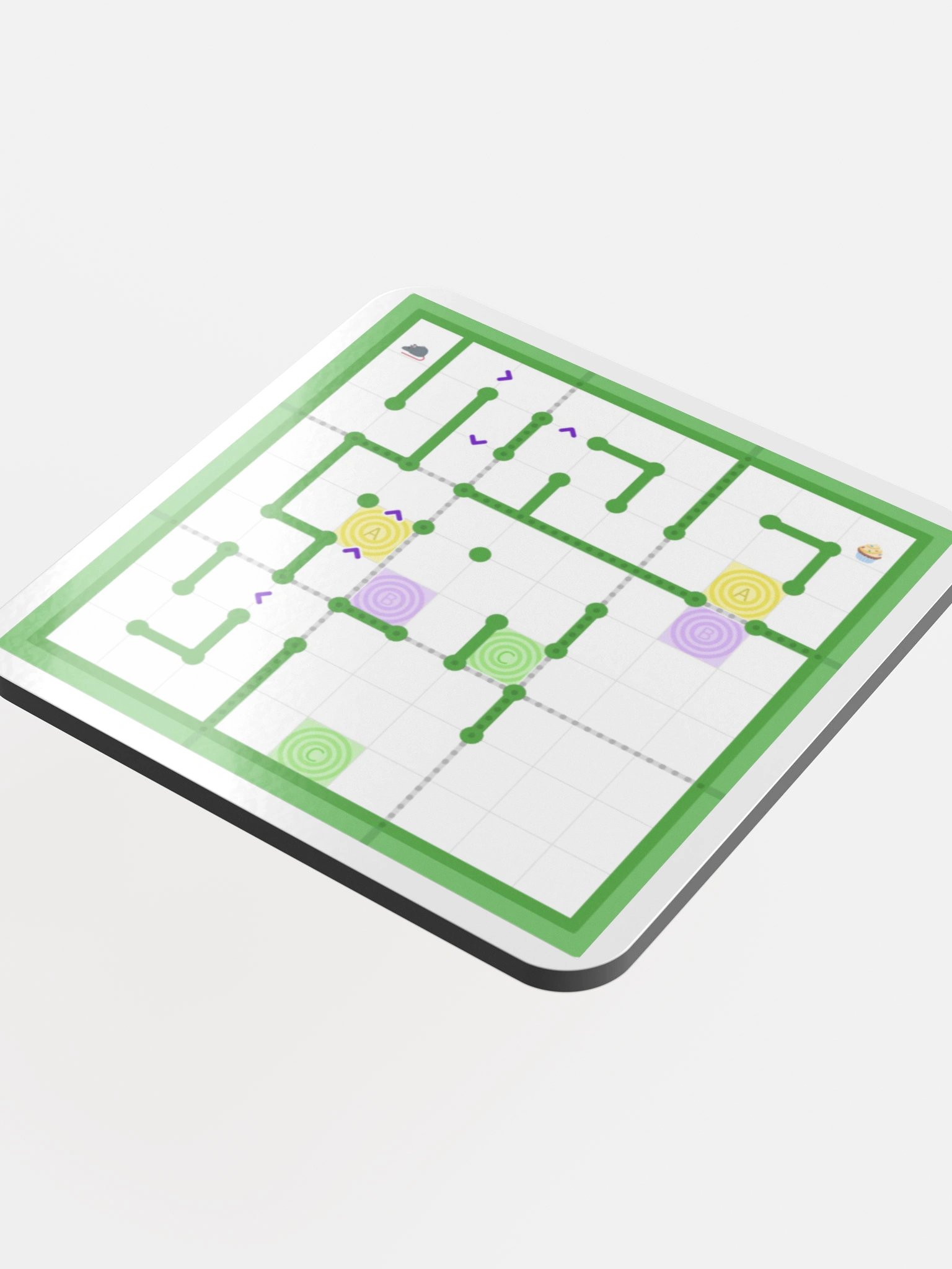 Rat Run Coaster Green product image (4)