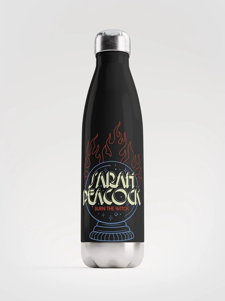 Burn the Witch Crystal Flame Water Bottle product image (1)