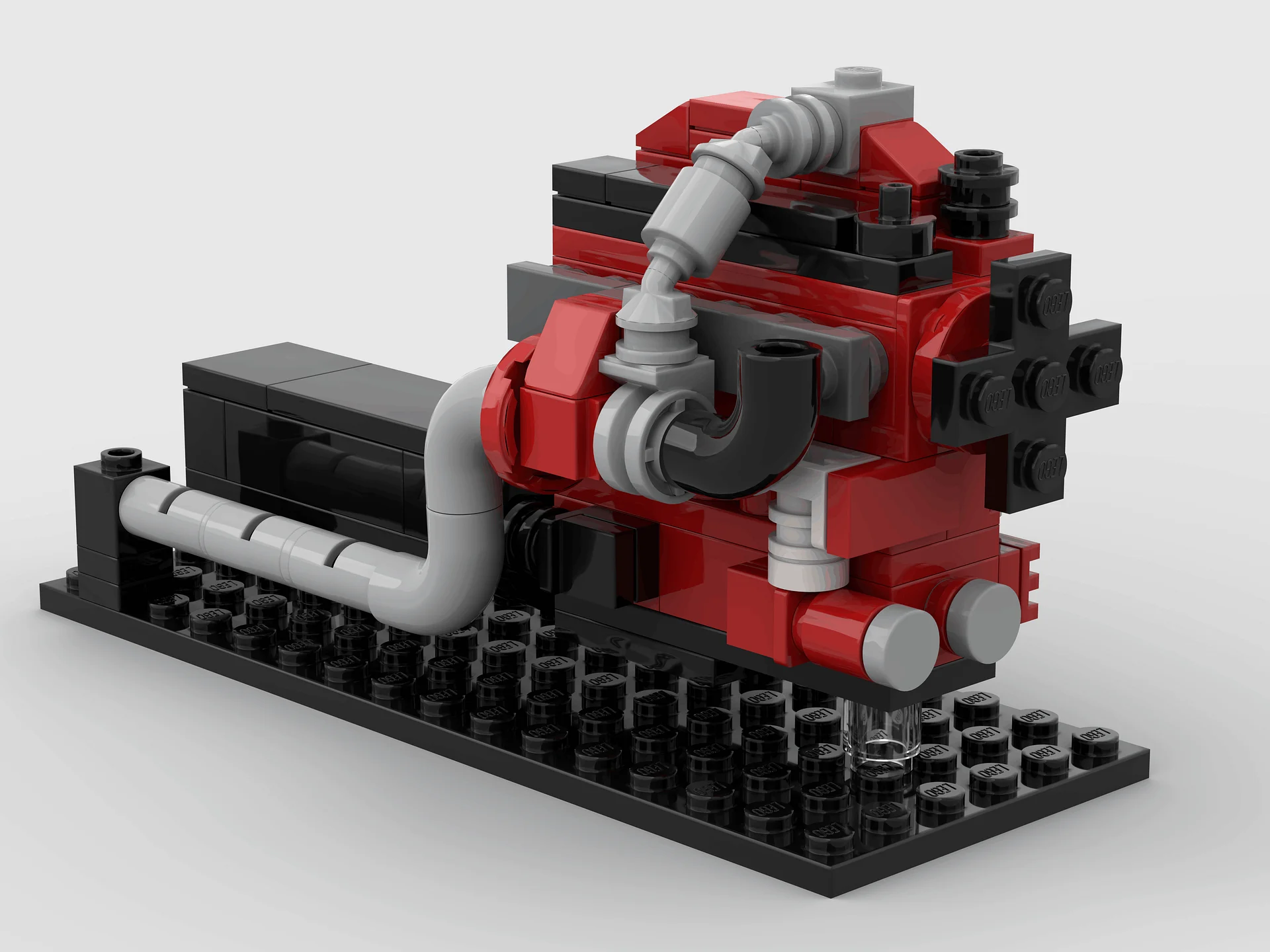Belasco-Diesel 900CUI I6 Engine MOC Instructions product image (1)