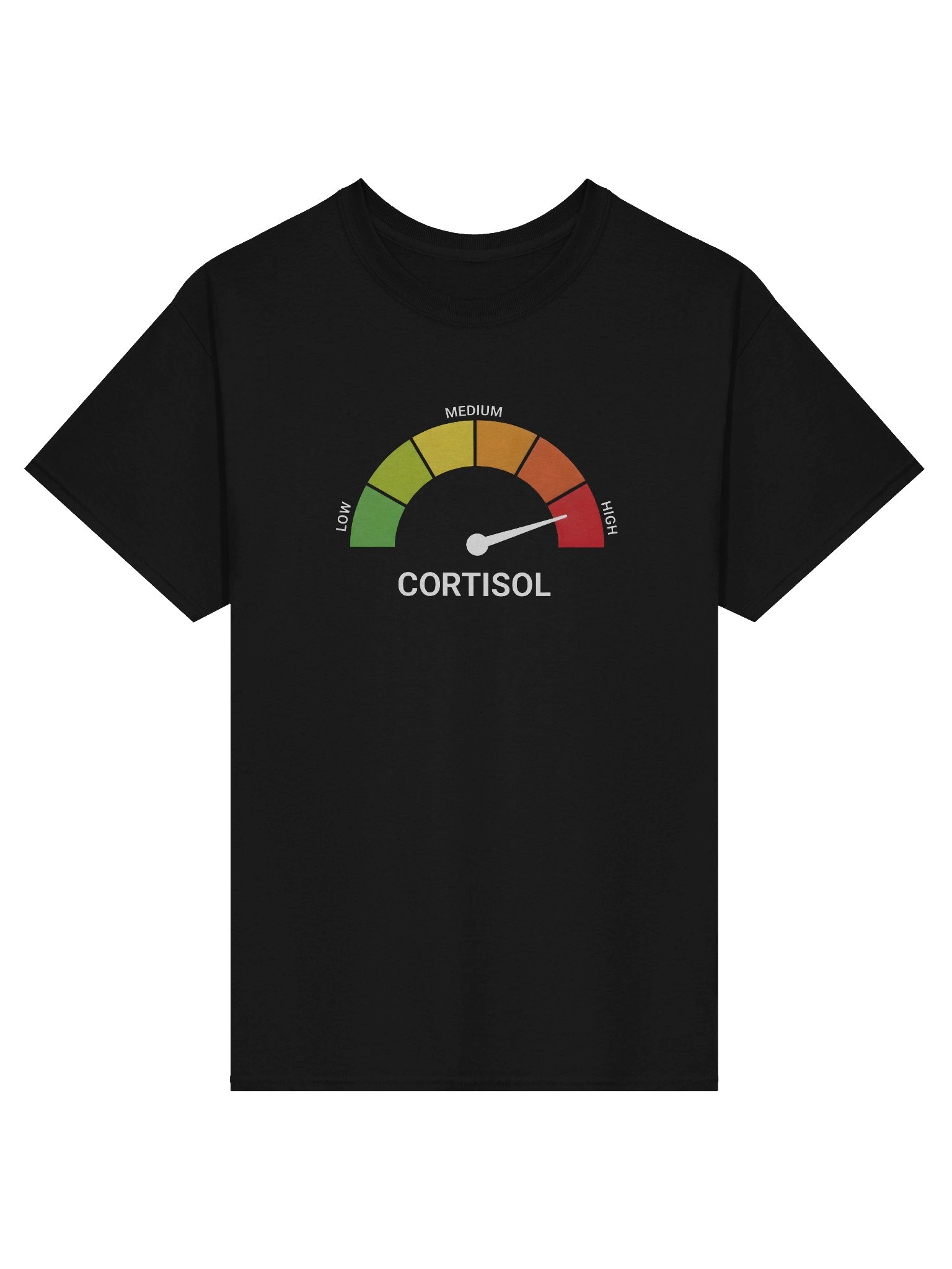 High Cortisol T-Shirt Black product image (1)