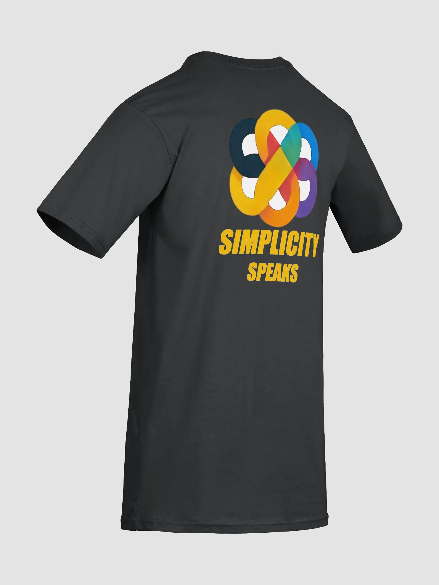 Simplicity Speaks Interwoven Tee product image (39)
