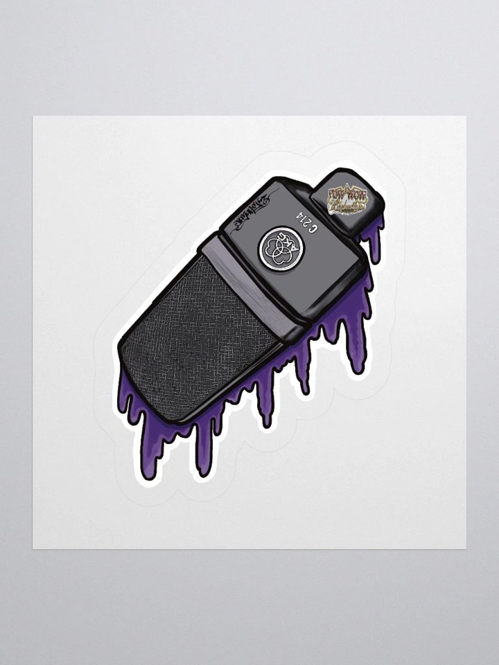 C214 Akg Mic Sticker product image (1)