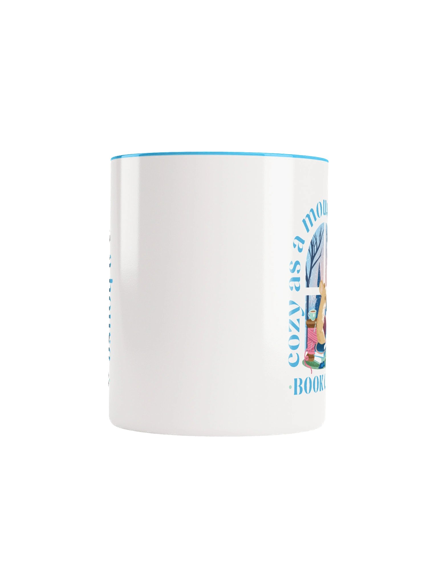 Cozy Mouse Book Club Inside Color Mug product image (21)