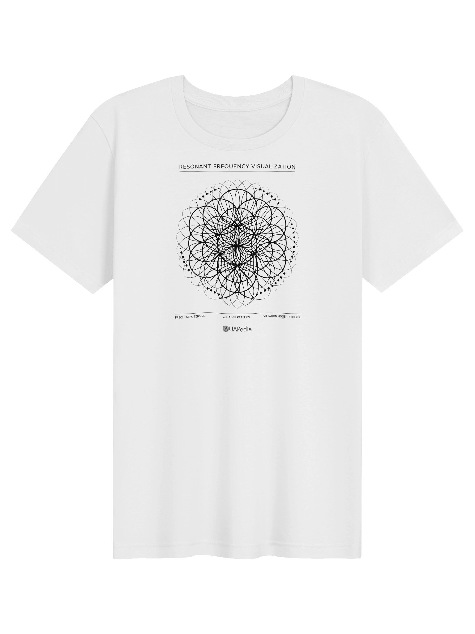 Cymatic Resonant Frequency Supersoft Unisex Tee product image (1)