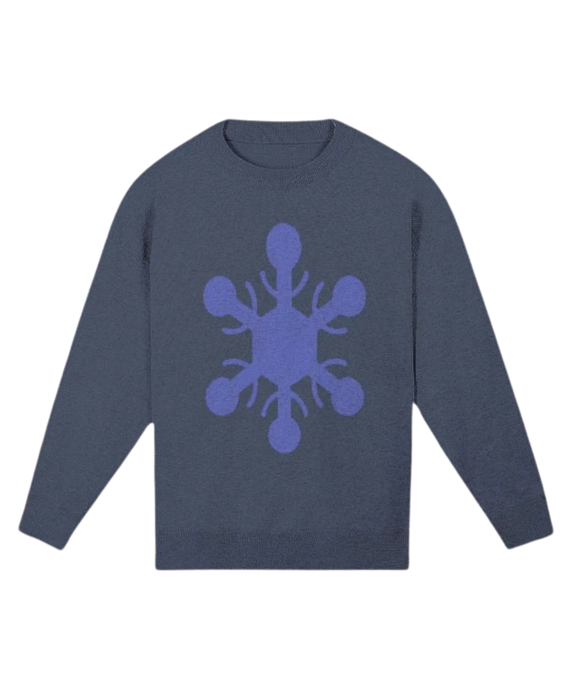 Snowflake Knitted Relaxed Sweater 1/2 product image (1)