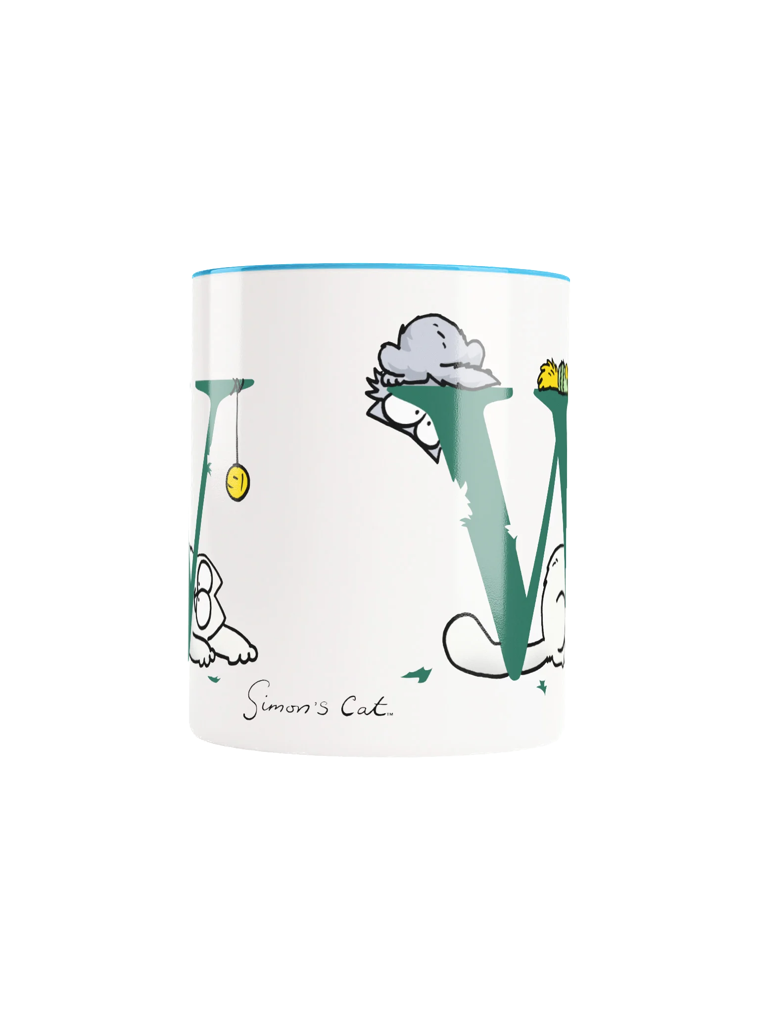 Cat Monogram Mug - W product image (5)