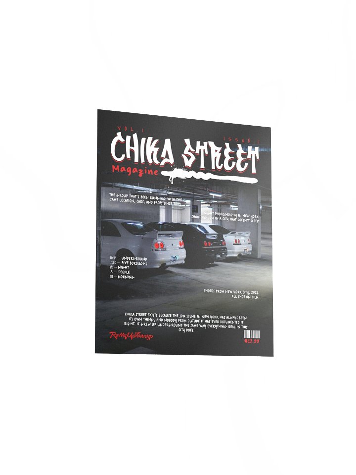 Chika Street - Concept Cover Print product image (1)