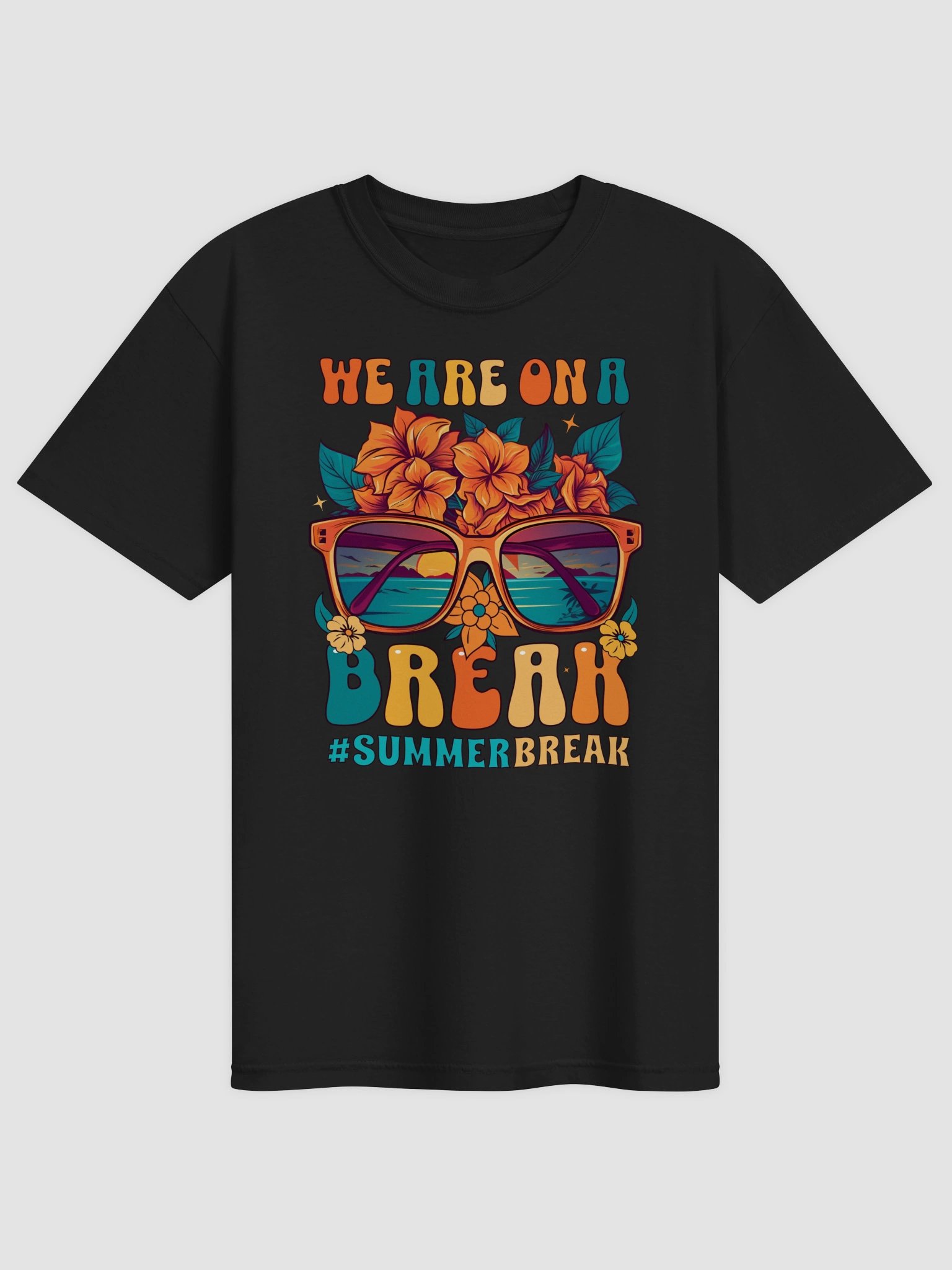 We Are On a Break Summer Sunglasses Tee product image (17)