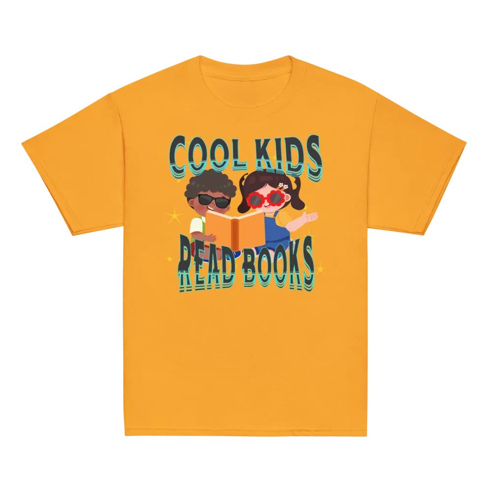 Cool Kids Read Books Youth Tee product image (9)
