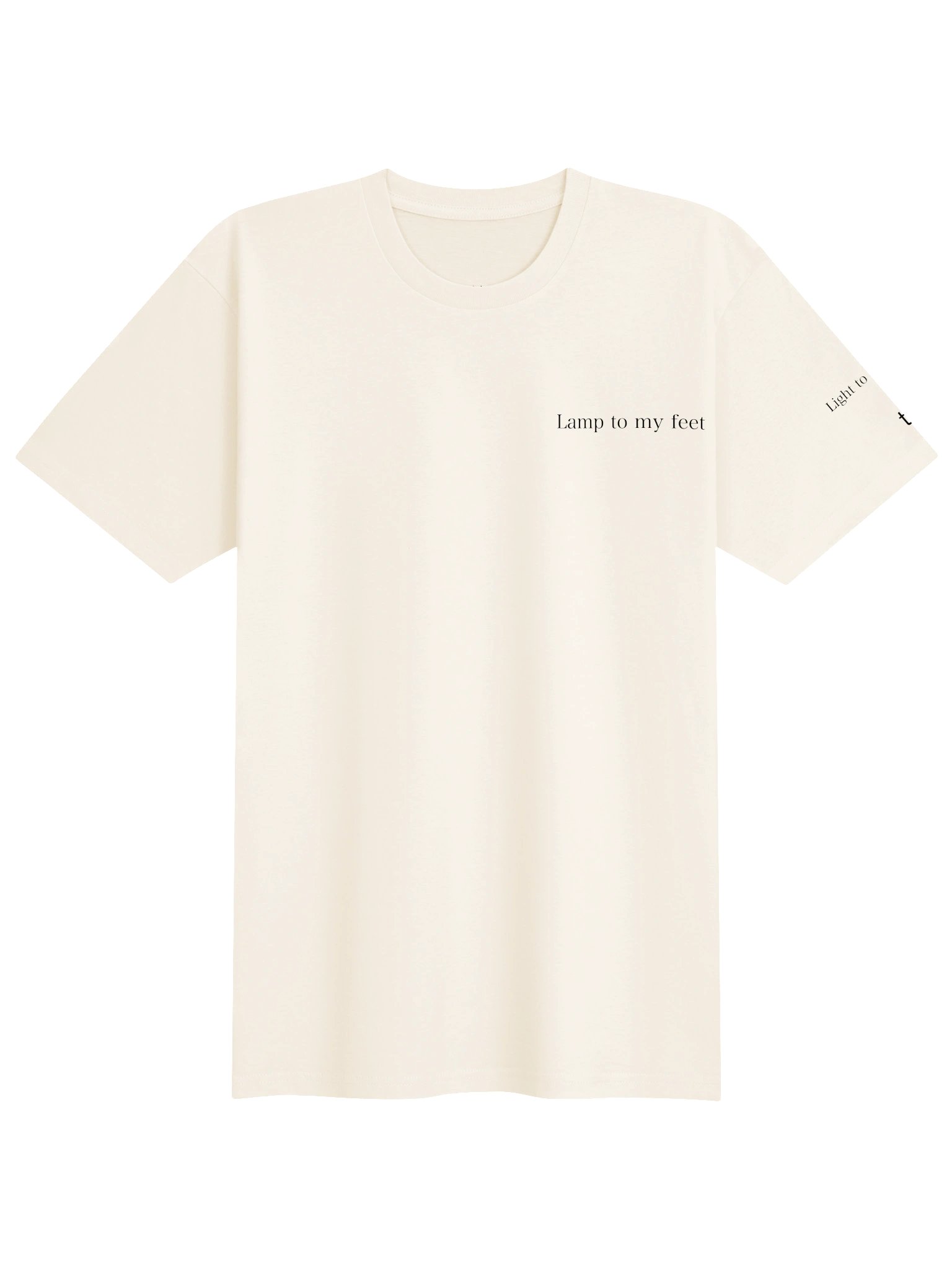 T-Shirt Psalm 119:105 - Black product image (1)