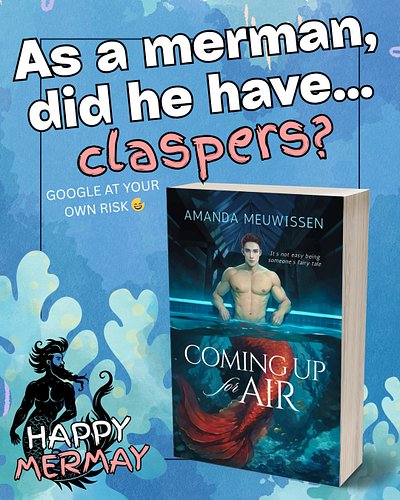🧜🏻‍♂️It would be wrong of me to go an entire #mermay without mentioning my #queerromance #merfolk #monsterromance Coming Up f...