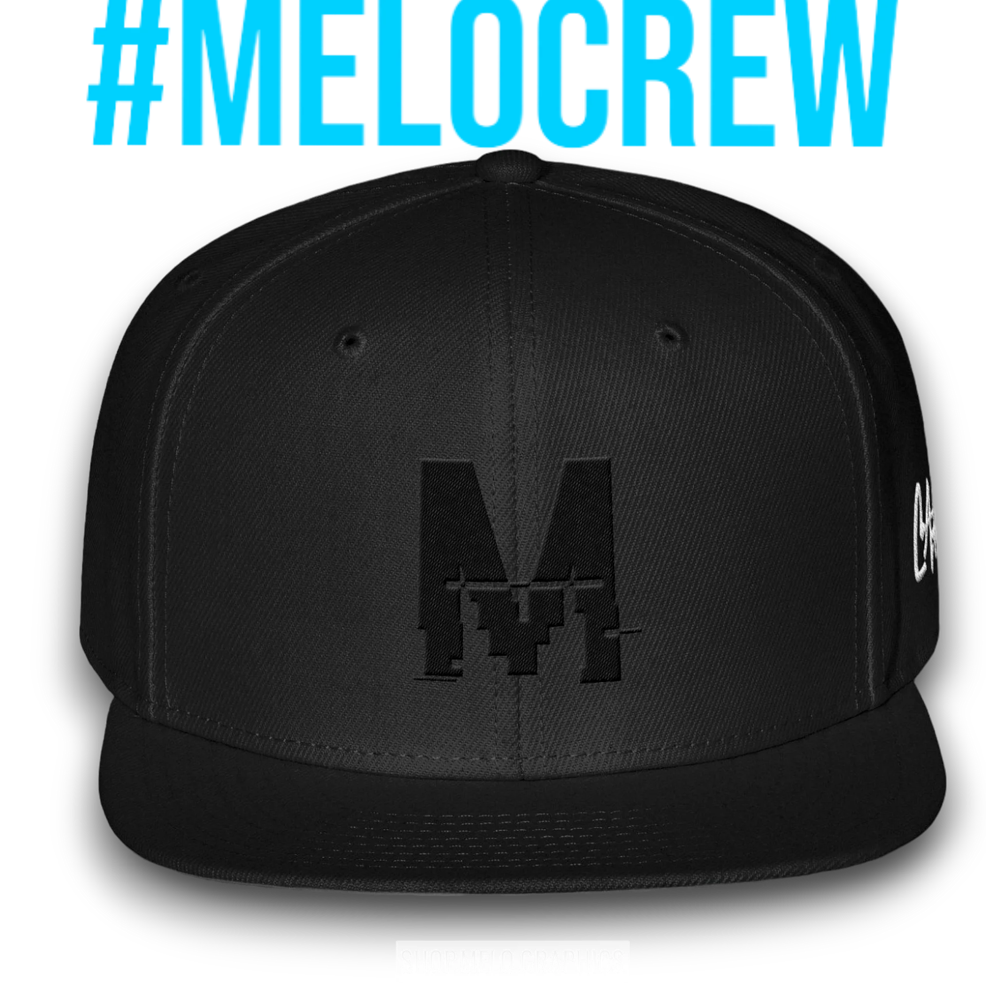 MELO CREW x Carter - Snapback Hat | #MadeByMELO product image (2)