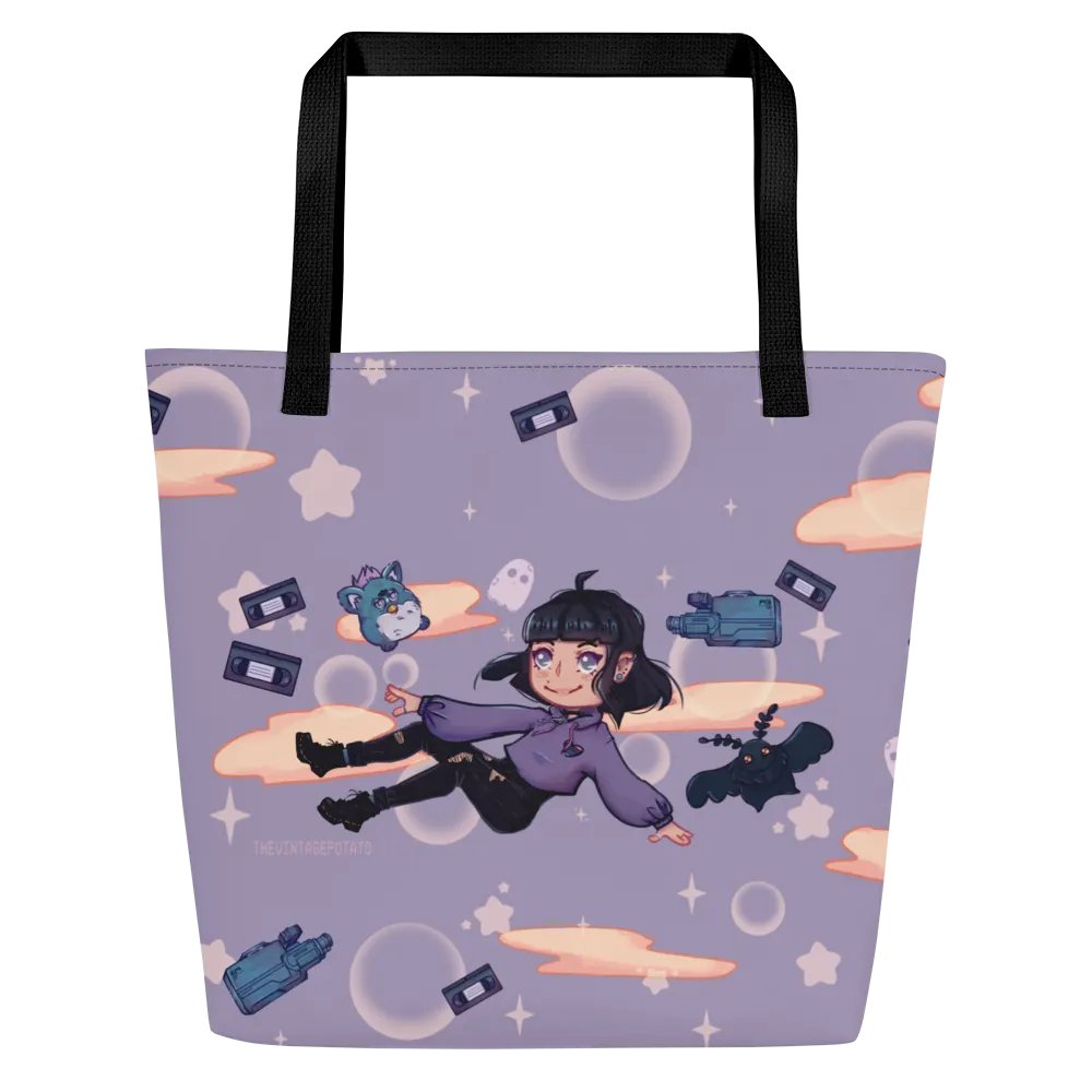 Static Dreams Large Tote Bag product image (1)
