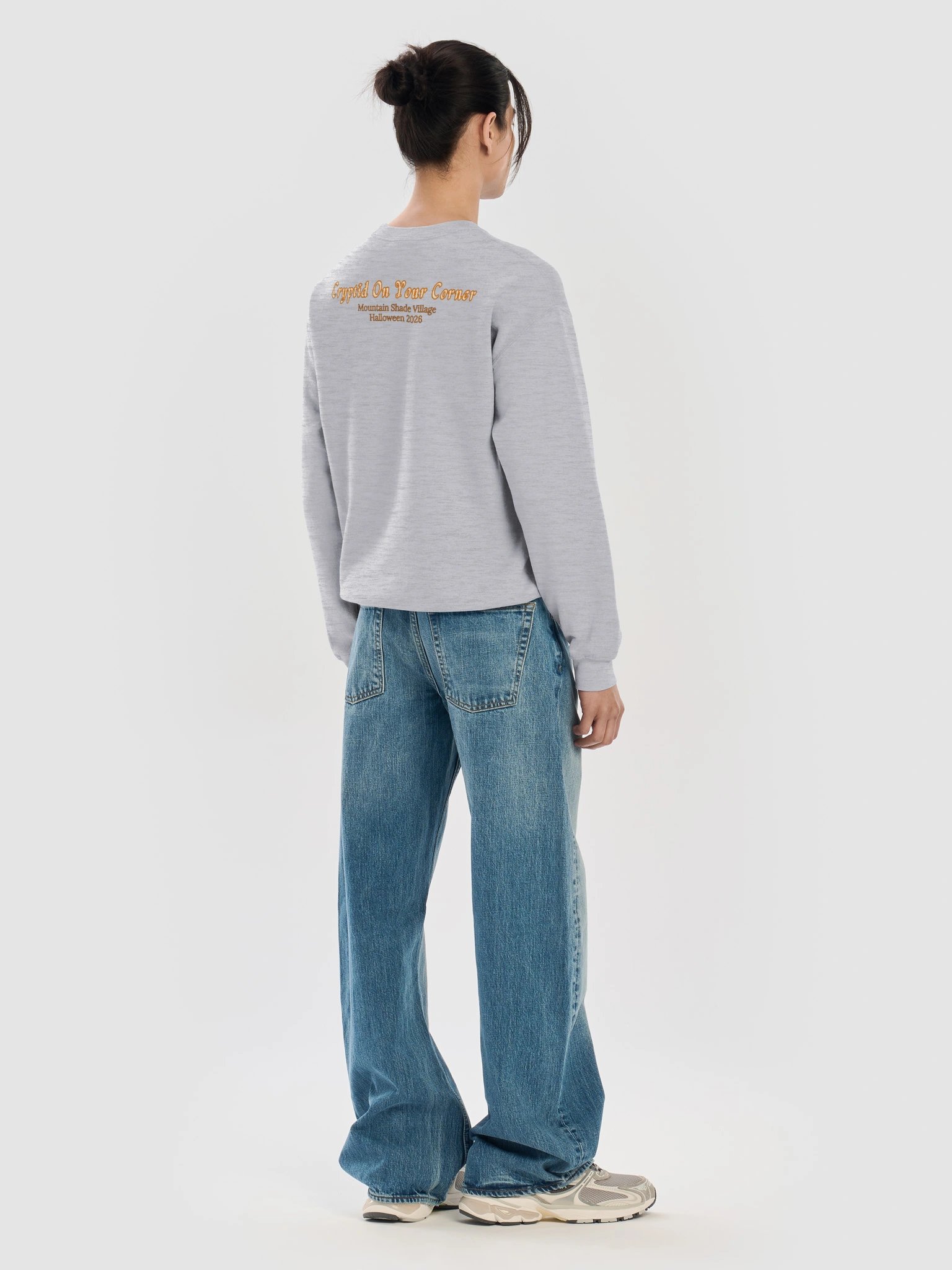 Cryptid On Your Corner Crew Sweatshirt (Light Mode) product image (24)