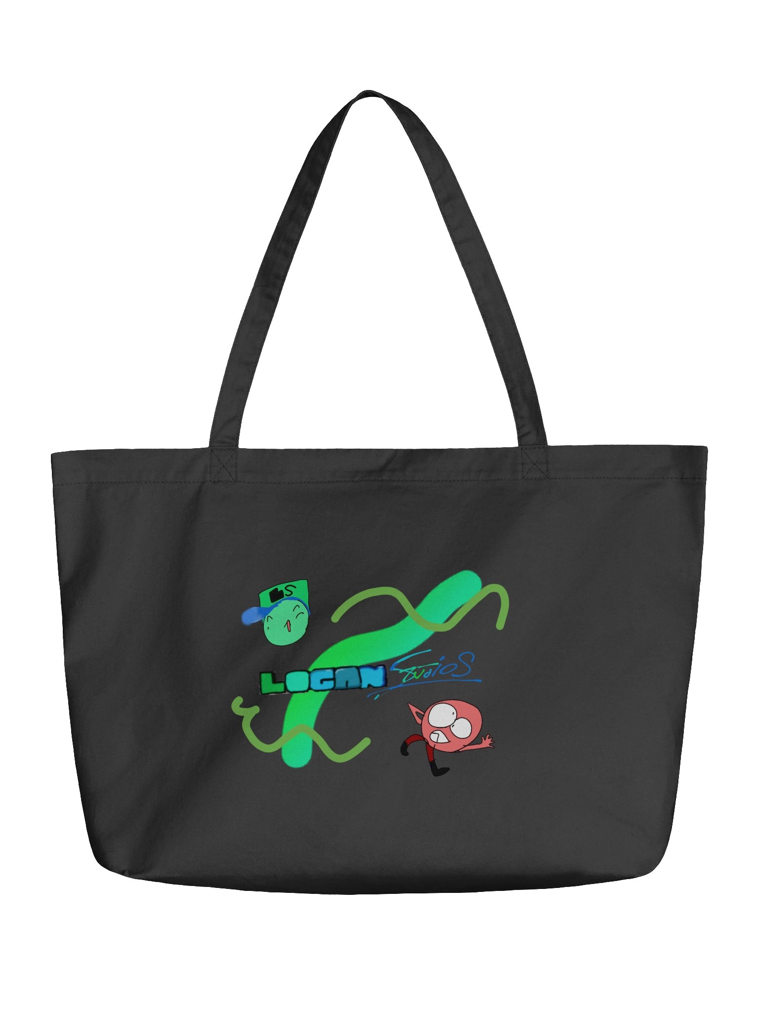 Logan Studios Cute Tote Bag :D product image (1)