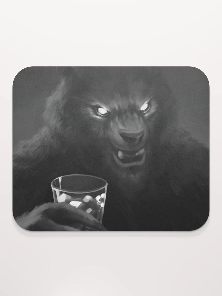 Sippin With Sin Werewolf Mousepad product image (2)