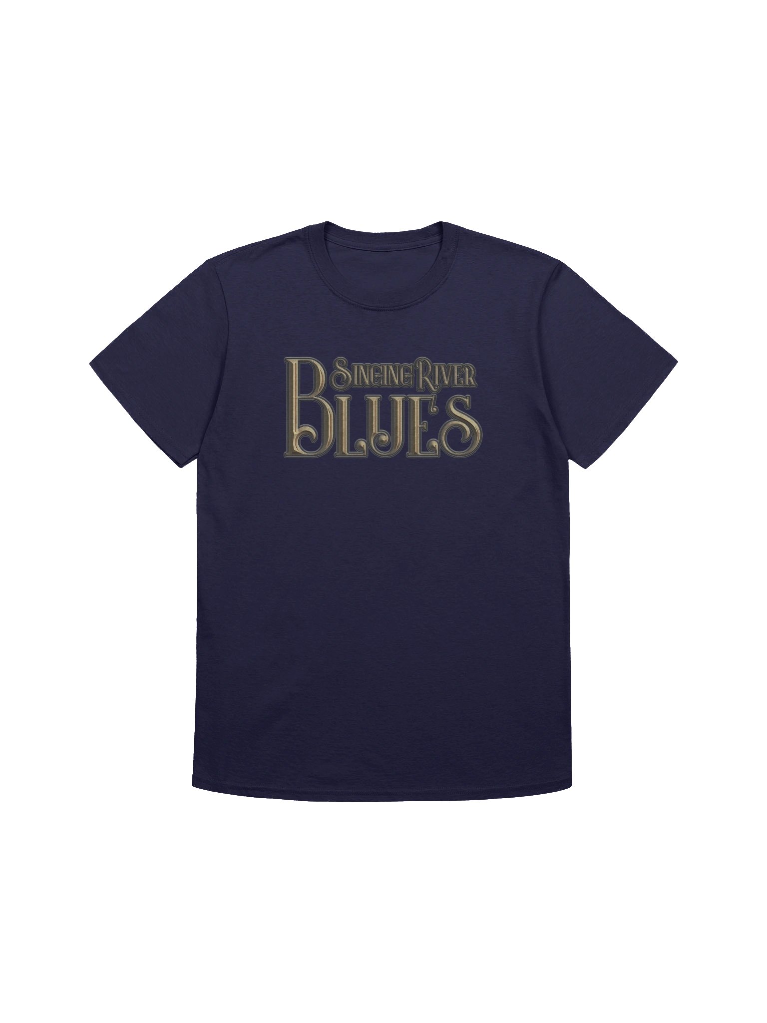 Singing River Blues Vintage Typography Tee product image (1)