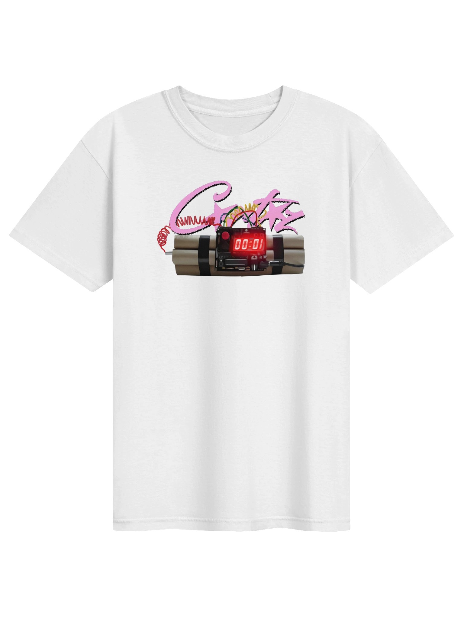 Corteiz No Time 4 Luv T-Shirt – White product image (1)