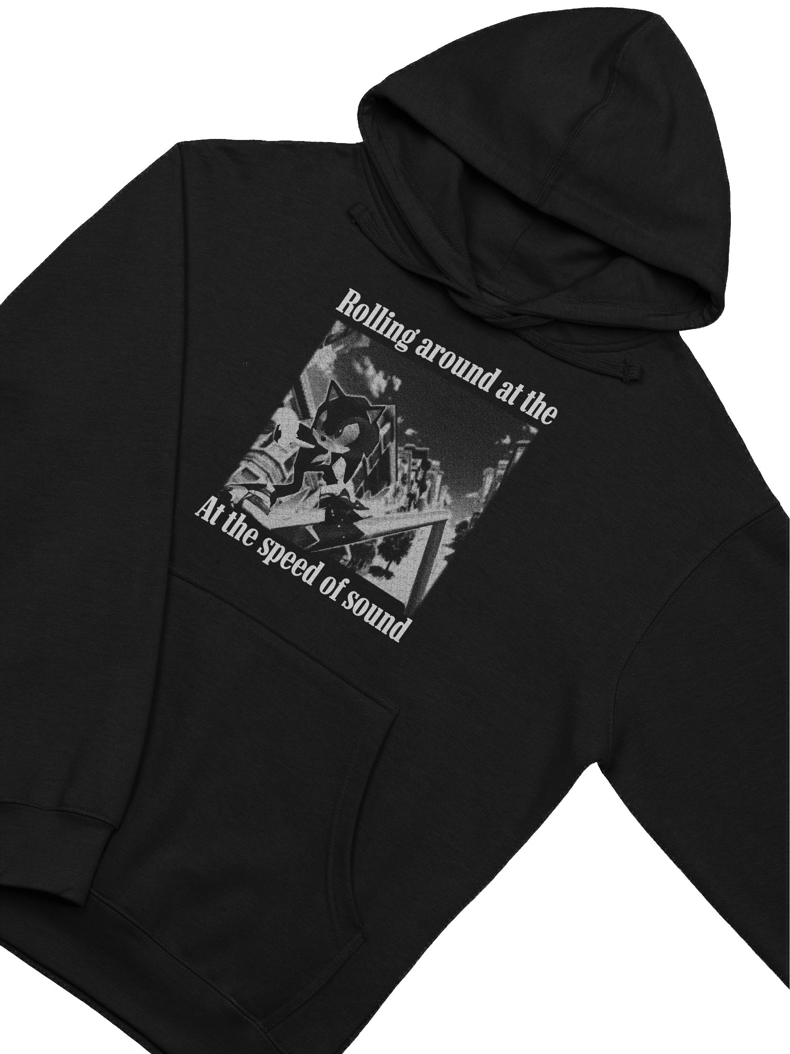 rolling around at the at the speed of sound hoodie product image (2)