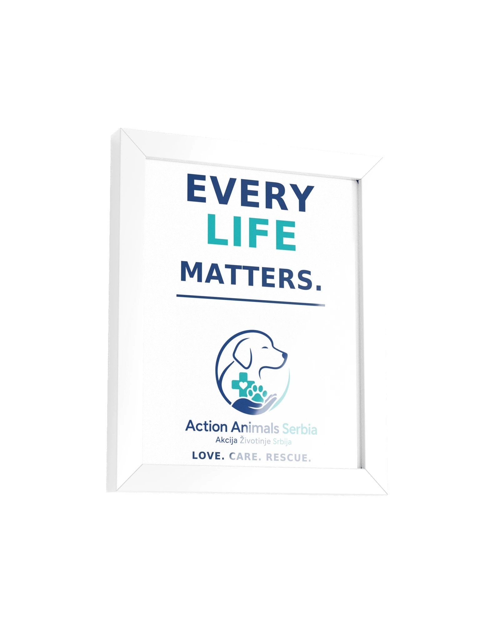Every Life Matters Gerahmtes Poster product image (28)