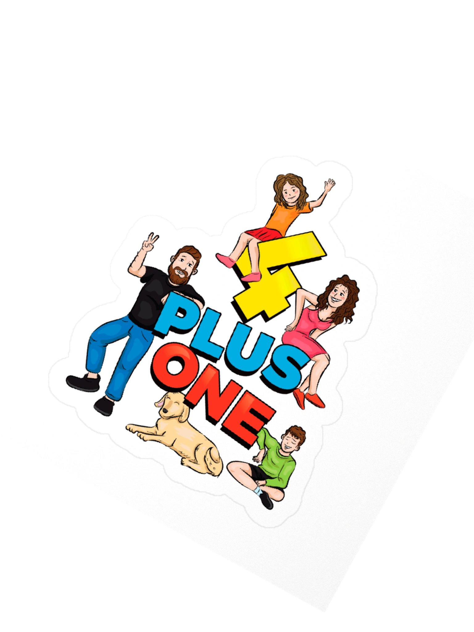 4PLUSONE STICKER product image (6)