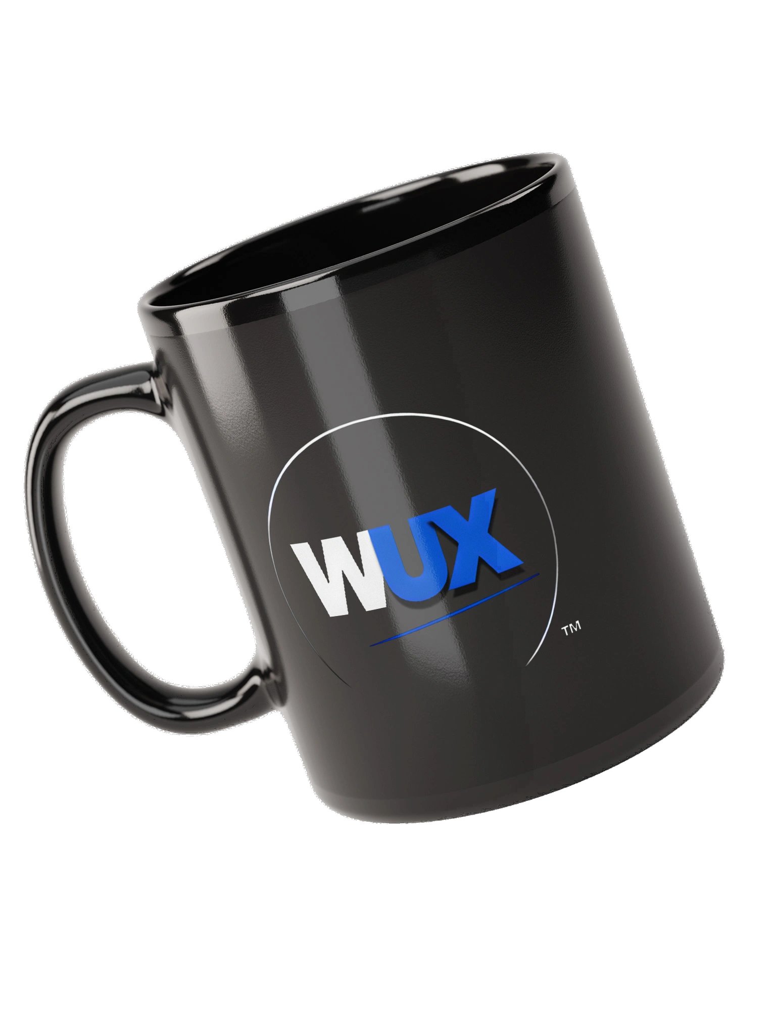 WUX Black Glossy Mug product image (9)