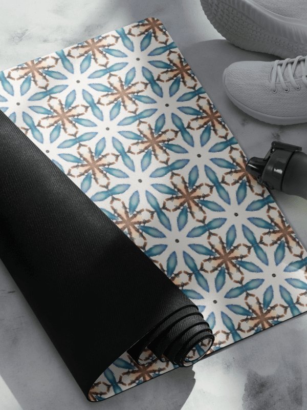 Cosmic Blossom Yoga Mat product image (1)