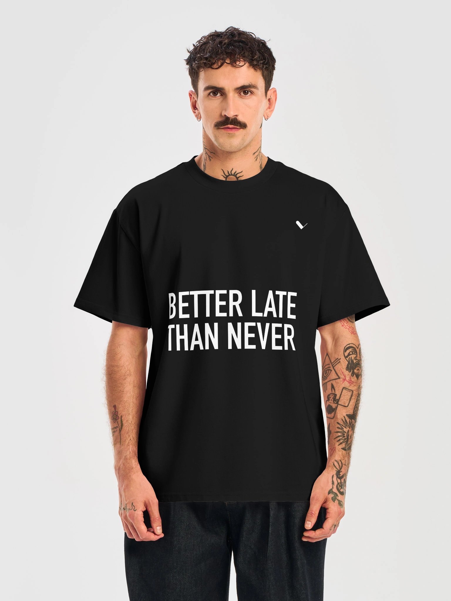 Better Late Than Never Heavy Tee product image (5)