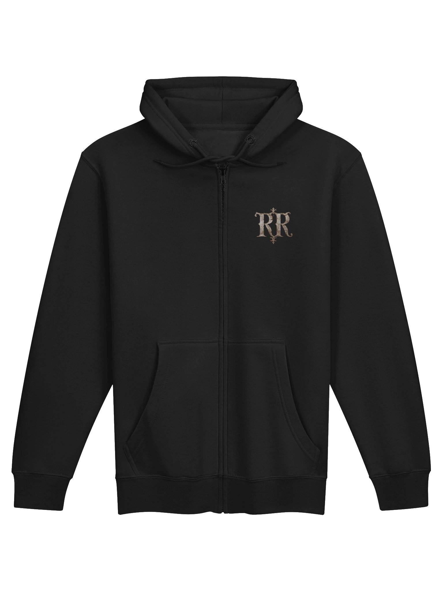RR Rustic Emblem Full‑Zip Hoodie product image (1)