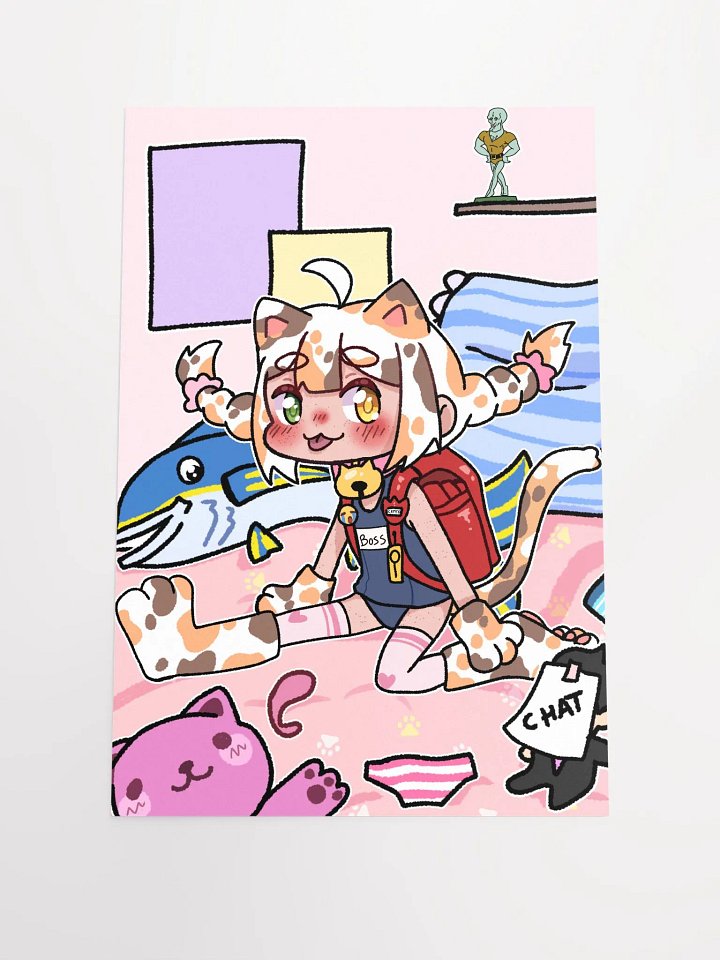 The Catto in her room Poster v.2 product image (1)