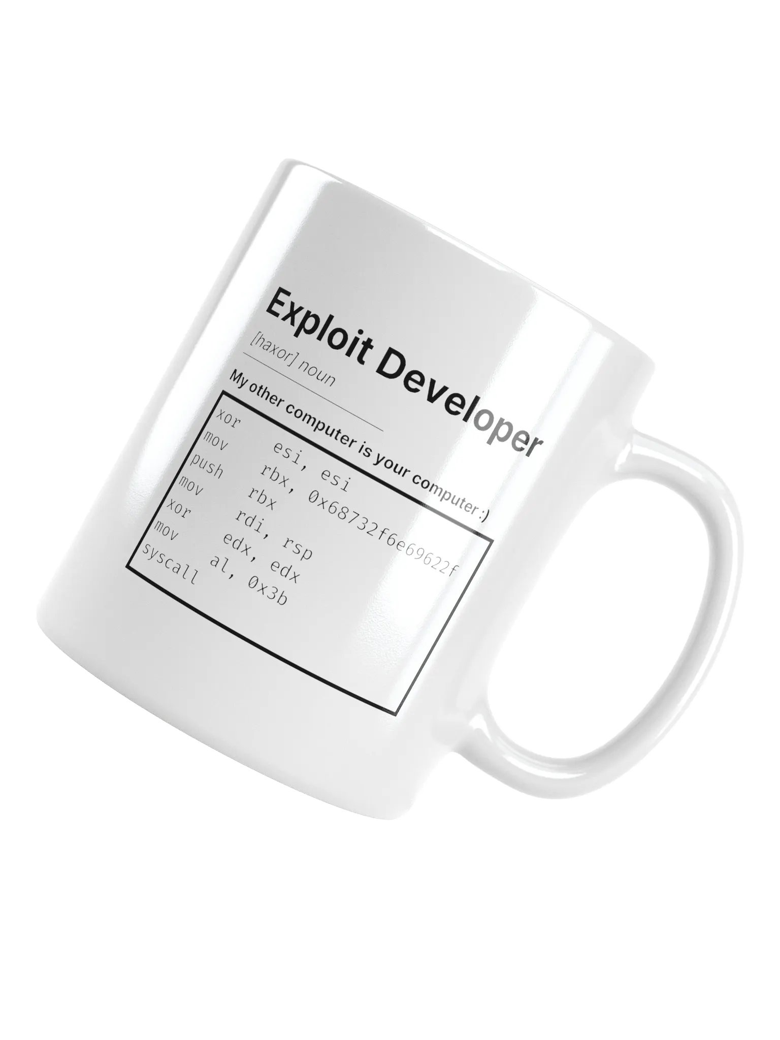 Exploit Developer Coffee Mug product image (4)