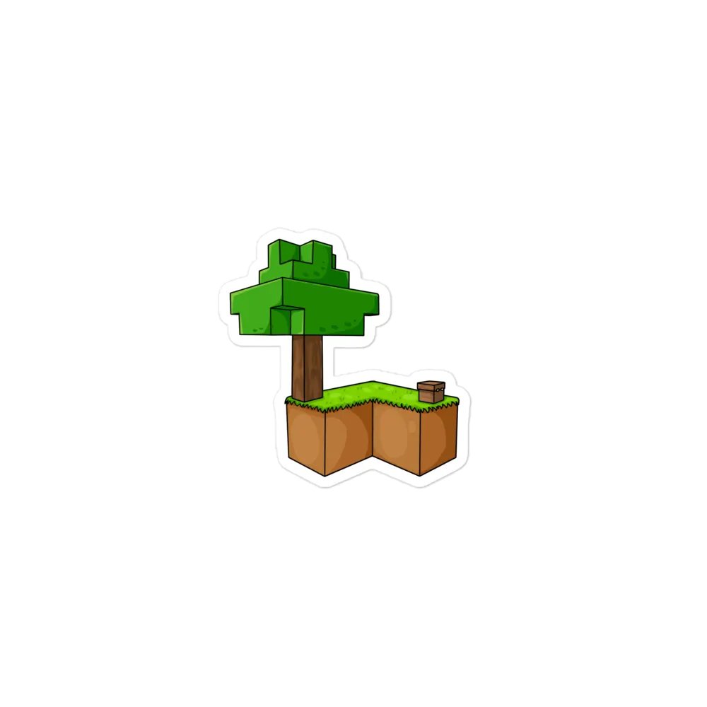 Skyblock Newer Island Magnet product image (1)