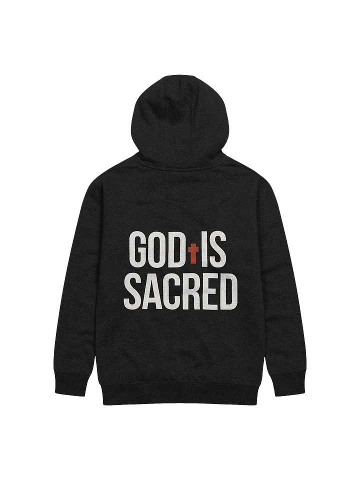 GOD IS SACRED HOODIE (Dark) product image (2)
