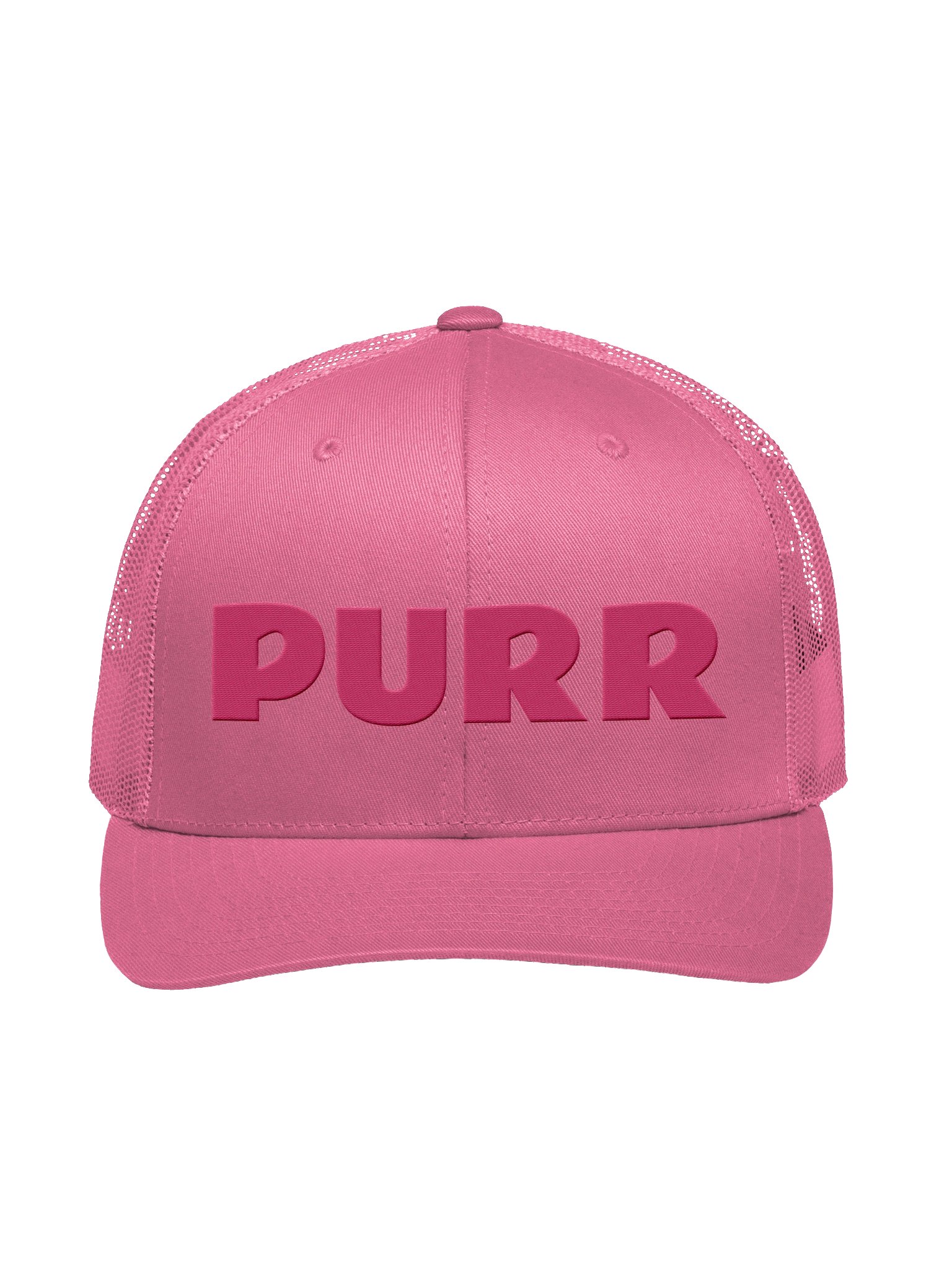 Embroidered PURR Hat - Pink Thread Collection product image (2)