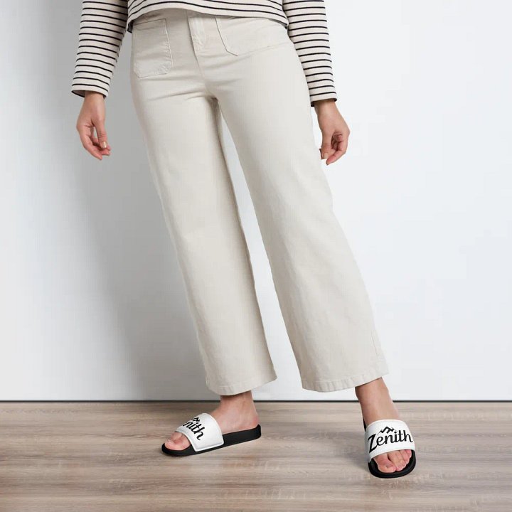 Zenith Women's Slides - Stylish and Comfortable Beach Footwear with Exclusive Mountain Peak Design product image (2)