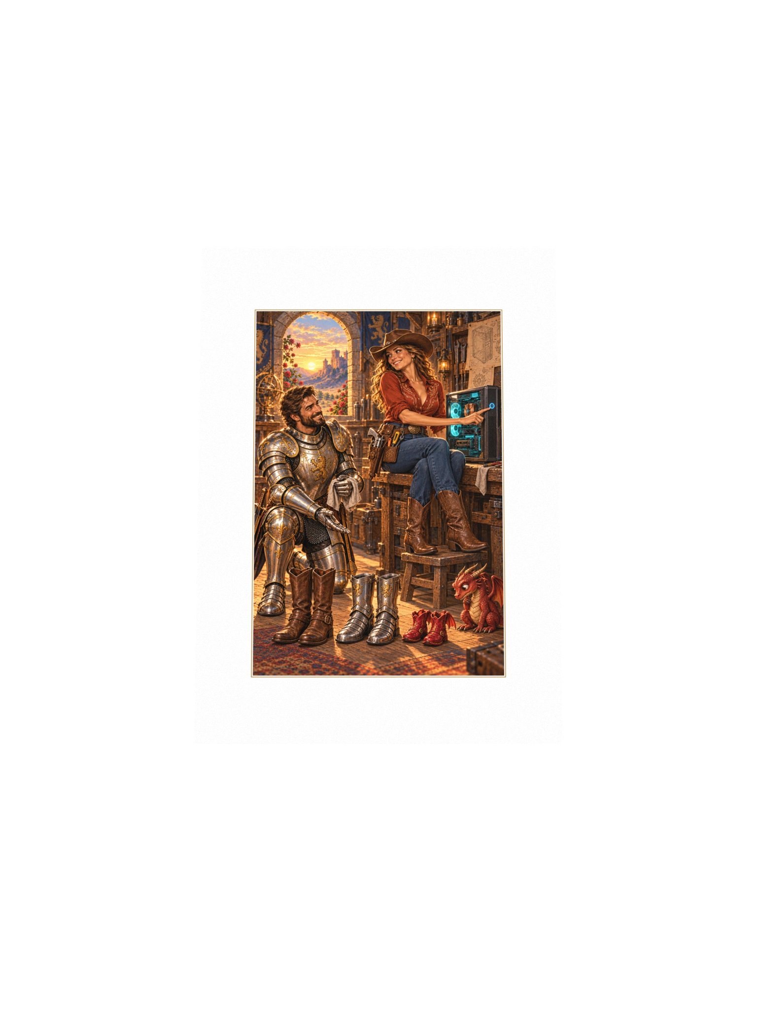 Boot Sequence Small Art Print product image (4)