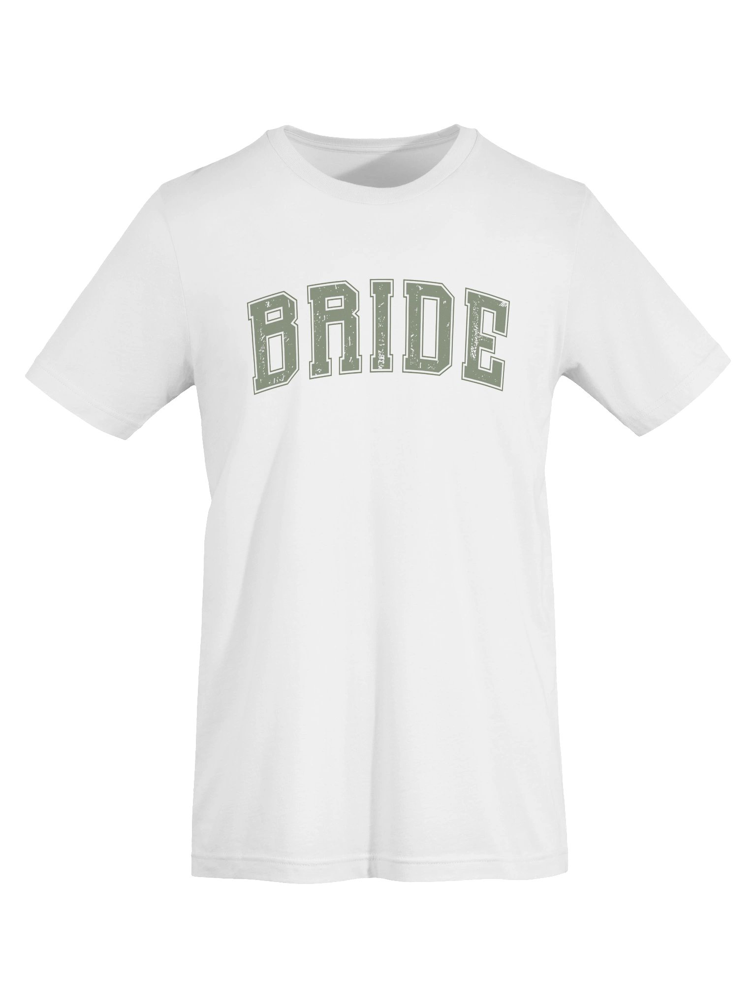 Bride T-Shirt | Minimalist Bridal Tee Sage product image (5)